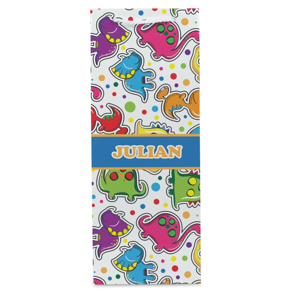 Dinosaur Print Wine Gift Bag - Matte - Front