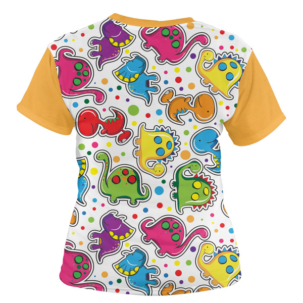 Dinosaur Print Women's T-shirt Back