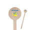 Dinosaur Print Round Wooden Stir Sticks (Personalized)