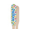 Dinosaur Print Wooden Food Pick - Paddle - Single Sided - Front & Back