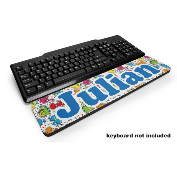 Custom Dinosaur Print Keyboard Wrist Rest (Personalized)