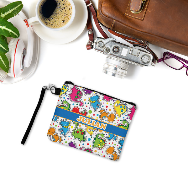 Dinosaur Print Wristlet ID Cases - LIFESTYLE