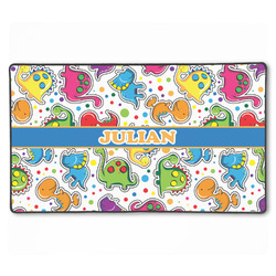 Dinosaur Print XXL Gaming Mouse Pad - 24" x 14" (Personalized)