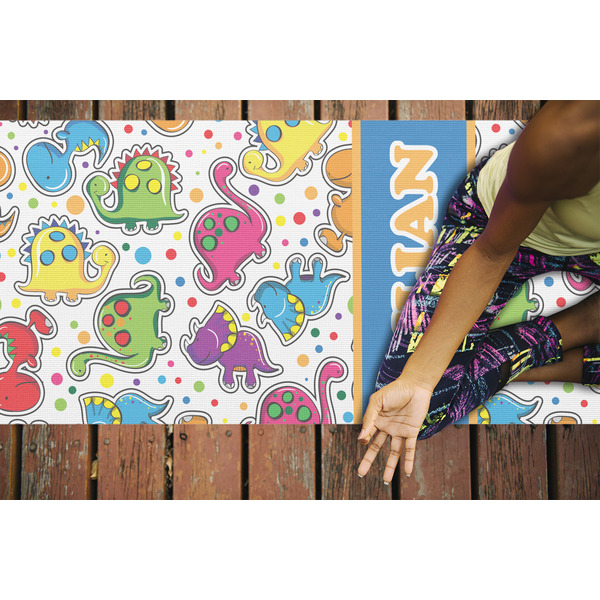 Dinosaur Print Yoga Mats - LIFESTYLE