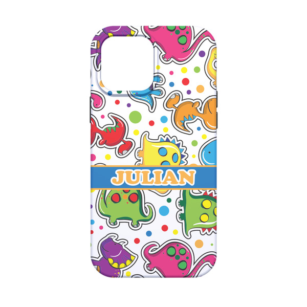 Dinosaur Print iPhone 13 Mini Tough Case - Back