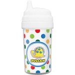 Dots & Dinosaur Toddler Sippy Cup (Personalized)