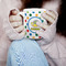Dots & Dinosaur 11oz Coffee Mug - LIFESTYLE