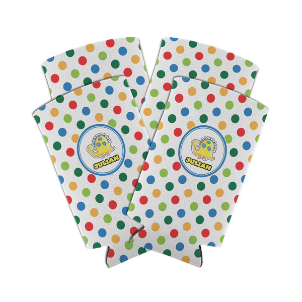 Dots & Dinosaur 12oz Tall Can Sleeve - Set of 4 - MAIN
