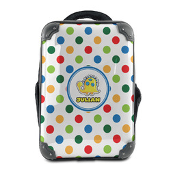 Dots & Dinosaur 15" Hard Shell Backpack (Personalized)