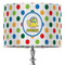 Dots & Dinosaur 16" Drum Lamp Shade - Fabric (Personalized)