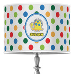 Dots & Dinosaur Drum Lamp Shade (Personalized)
