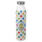Dots & Dinosaur 20oz Stainless Steel Water Bottle - Full Print (Personalized)