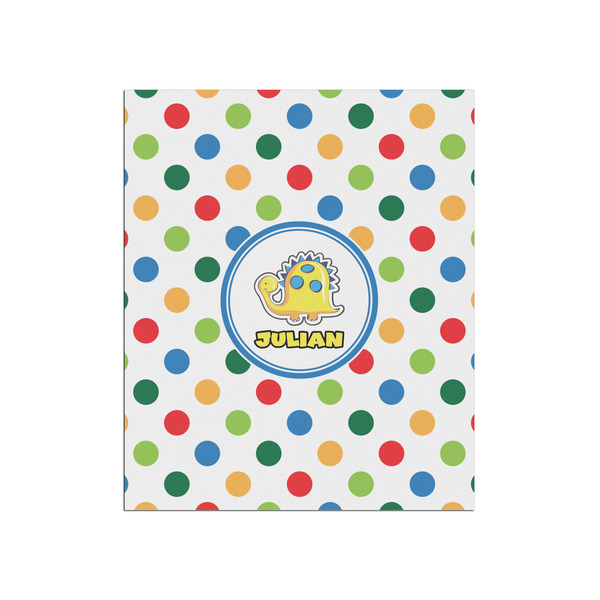 Custom Dots & Dinosaur Poster - Matte - 20x24 (Personalized)