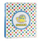 Dots & Dinosaur 3-Ring Binder - 1 inch (Personalized)