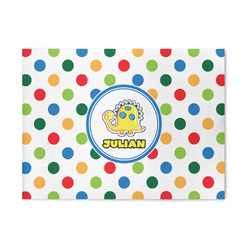 Dots & Dinosaur Area Rug (Personalized)