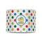 Dots & Dinosaur 8" Drum Lampshade - FRONT (Poly Film)