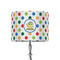 Dots & Dinosaur 8" Drum Lamp Shade - Fabric (Personalized)