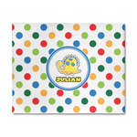 Dots & Dinosaur 8' x 10' Indoor Area Rug (Personalized)