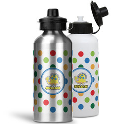 Dots & Dinosaur Water Bottles - 20 oz - Aluminum (Personalized)