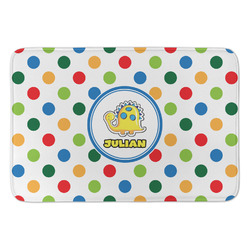 Dots & Dinosaur Anti-Fatigue Kitchen Mat (Personalized)