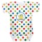 Dots & Dinosaur Baby Bodysuit (Personalized)