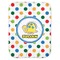 Dots & Dinosaur Baby Swaddling Blanket (Personalized)