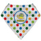 Dots & Dinosaur Bandana Bib (Personalized)