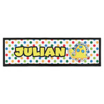 Dots & Dinosaur Bar Mat (Personalized)