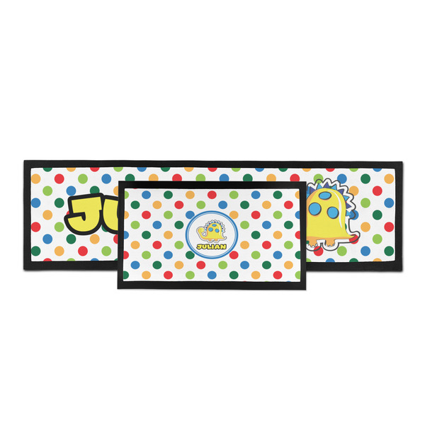 Dots & Dinosaur Bar Mat - Parent Main
