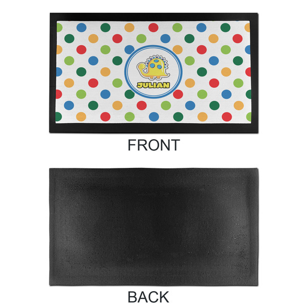 Dots & Dinosaur Bar Mat - Small - APPROVAL