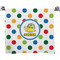Dots & Dinosaur Bath Towel (Personalized)