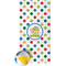 Dots & Dinosaur Beach Towel (Personalized)