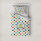 Dots & Dinosaur Duvet Cover Set - Twin (Personalized)