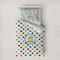 Dots & Dinosaur Duvet Cover Set - Twin XL (Personalized)