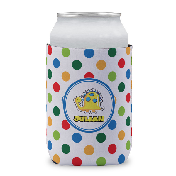 Dots & Dinosaur Can Sleeve