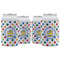 Dots & Dinosaur Can Cooler (12 oz) - Set of 4 w/ Name or Text