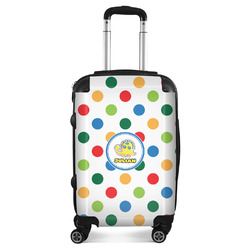 Dots & Dinosaur Suitcase - 20" Carry On (Personalized)