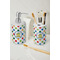 Dots & Dinosaur Ceramic Bathroom Accessories - LIFESTYLE (toothbrush holder & soap dispenser)