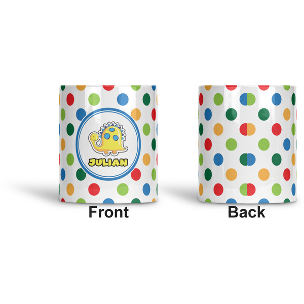 Dots & Dinosaur Ceramic Pen Holder - Apvl