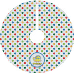 Dots & Dinosaur Tree Skirt (Personalized)