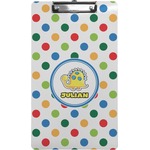Dots & Dinosaur Clipboard (Legal Size) (Personalized)