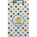 Dots & Dinosaur Clipboard (Legal Size) (Personalized)