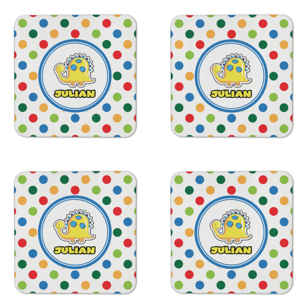Dots & Dinosaur Coaster Set - APPROVAL