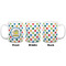 Dots & Dinosaur Coffee Mug - 11 oz - White APPROVAL