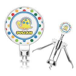 Dots & Dinosaur Corkscrew (Personalized)