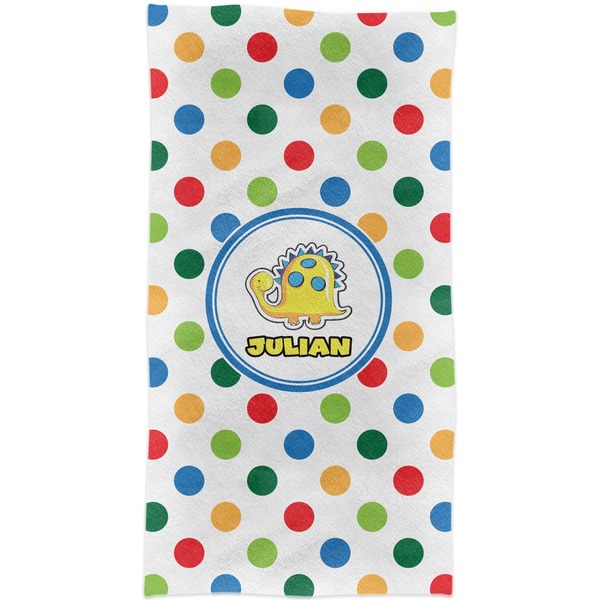 Dots & Dinosaur Crib Comforter/Quilt - Apvl