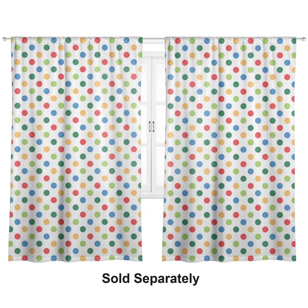 Dots & Dinosaur Curtains