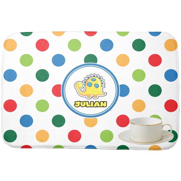 Dots & Dinosaur Dish Drying Mat