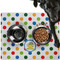 Dots & Dinosaur Dog Food Mat - Large LIFESTYLE