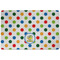 Dots & Dinosaur Dog Food Mat w/ Name or Text